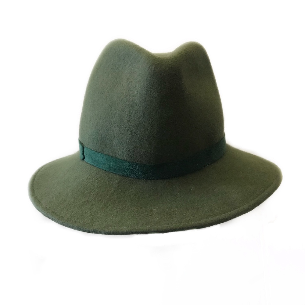 Green Wool Hat